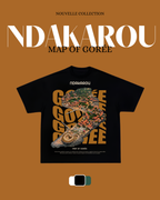 T-shirt Map of Gorée